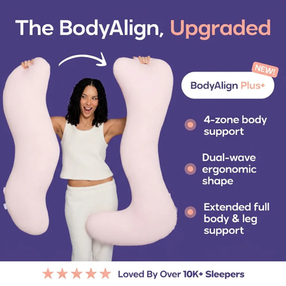 BodyAlign Plus+™ cooling pillow