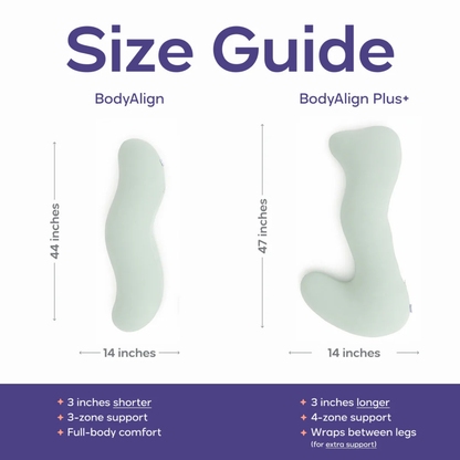 BodyAlign Plus+™ cooling pillow
